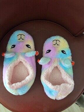 Oooh Geez Llama Slippers